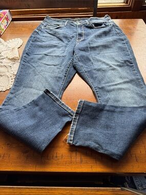 Judy blue 16W waist flat is 17”Classic Women's Blue Denim Jeans